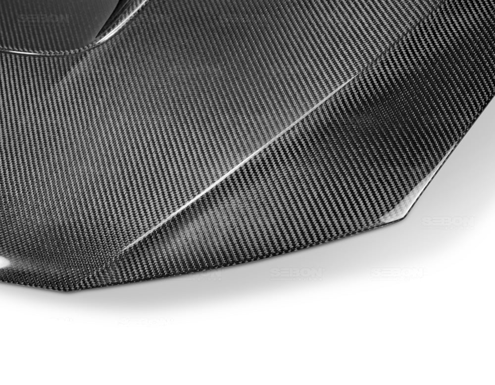 SEIHD0809SBIMP-OE Seibon Carbon Fiber OE Style Hood - 2008-2014 Subaru WRX / 2008-2014 Subaru STI,