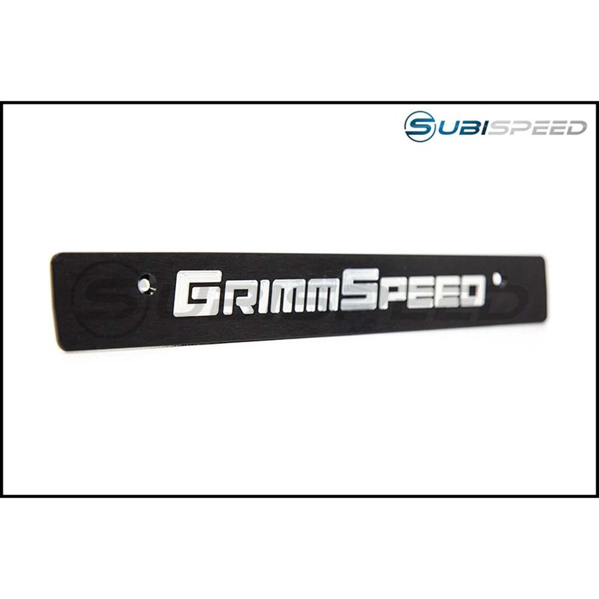 GRM094067 GrimmSpeed front License Plate Delete - 2015-2020 WRX / STI,