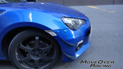MOVFT86-QRKBLK Move Over Racing Bumper Quick Release Kit (Black Anodized) - 2013+ FT86,
