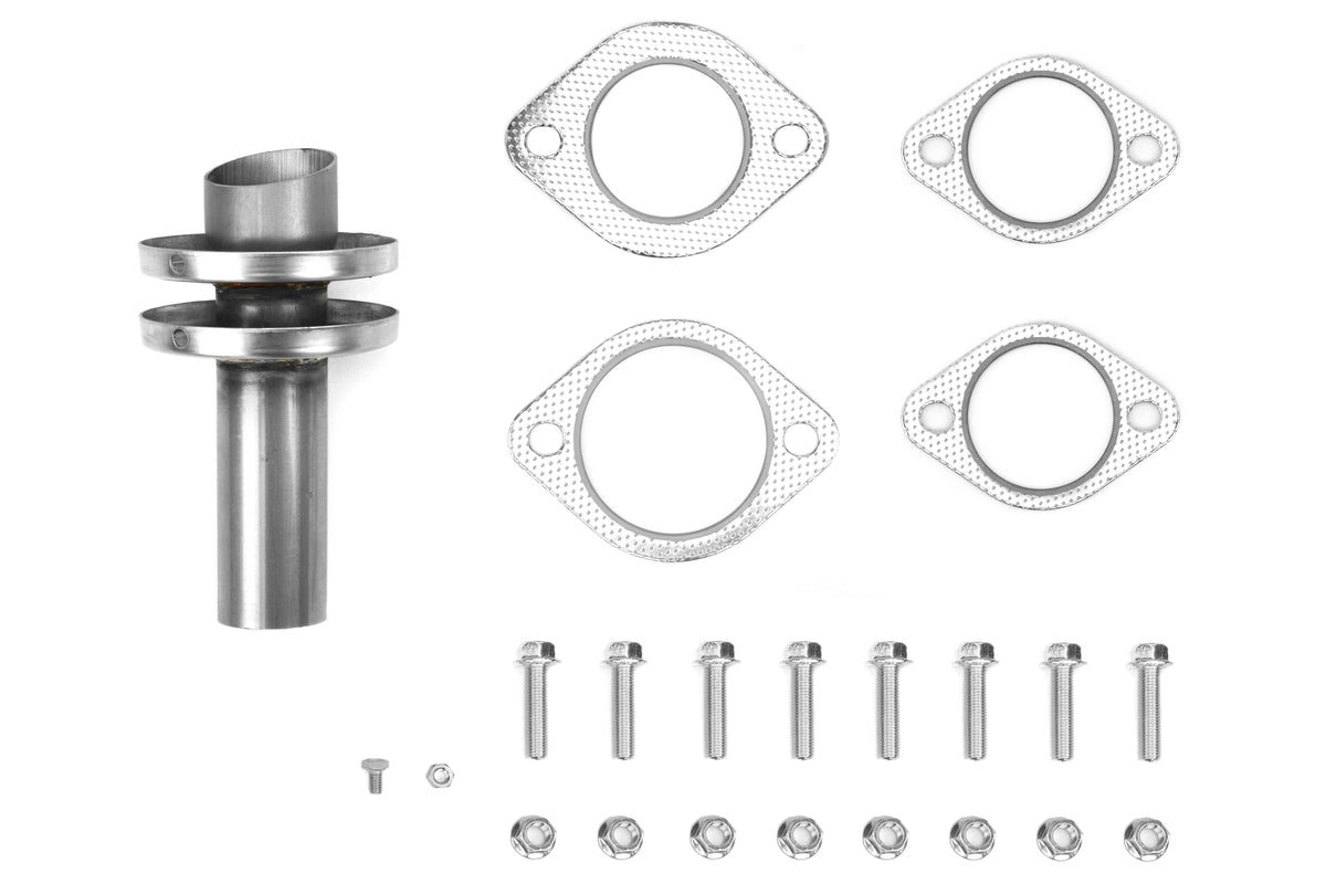 INVHS15SW4GTP Invidia N1 Resonated Single Exit Exhaust  - 2015+ WRX / 2015+ STI-Polished Tips,
