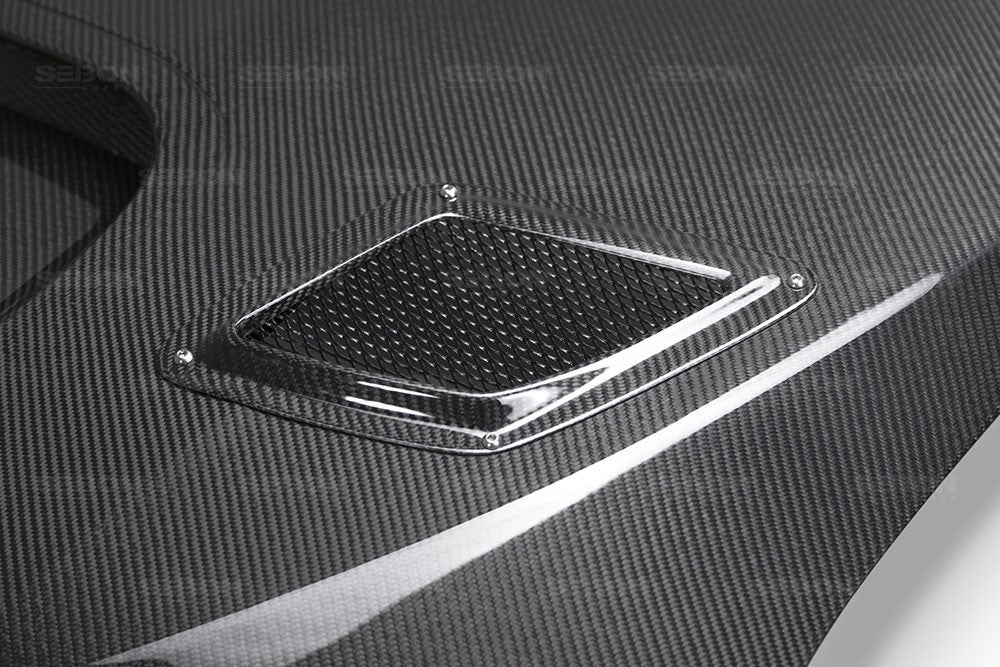 SEIHD15SBIMP-CS Seibon Carbon Fiber CS Style Hood - 2015+ WRX / 2015+ STI,