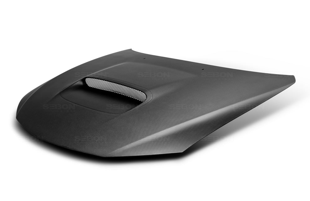 SEIHD0809SBIMP-OE-DRY Seibon Dry Carbon Fiber OE Style Hood - 2008-2014 Subaru WRX / 2008-2014 Subaru STI,