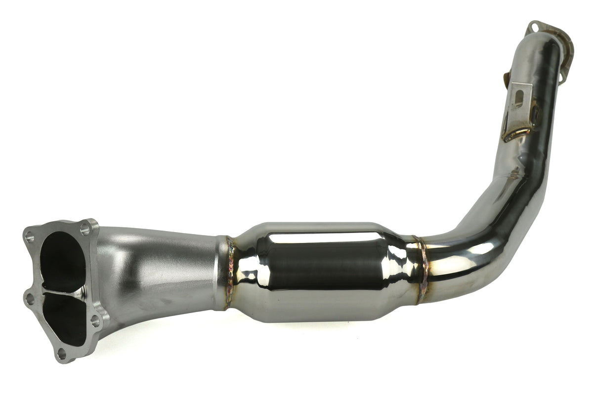 INVHS08SW1DPC Invidia Downpipe Catted Divorced Wastegate - 2008-2021 Subaru STI,