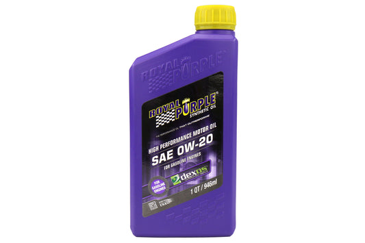 ROY01020 Royal Purple 0W20 Sythetic Oil (1 Quart),