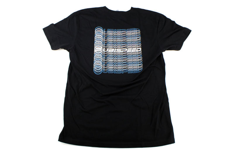 SBSSUBI-TEE-SSREPEAT-BLK-PARENT Subispeed Repeated Logo T-Shirt Black - Universal,