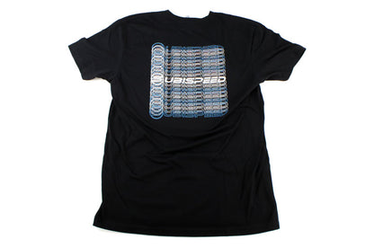 SBSSUBI-TEE-SSREPEAT-BLK-PARENT Subispeed Repeated Logo T-Shirt Black - Universal,