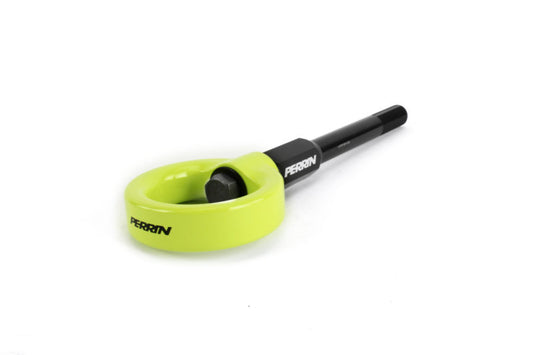 PERPSP-BDY-250NY PERRIN Tow Hook Kit Rear Black Neon Yellow,