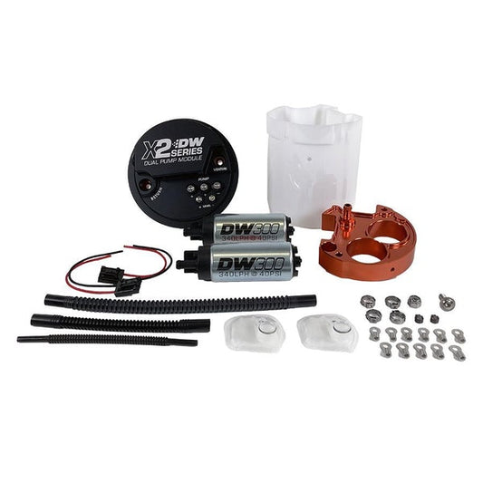 DET9-301-7050 DeatschWerks X2 Series Fuel Pump Module with Dual DW300 Fuel Pumps - 2008-2014 Subaru WRX / 2008-2021 Subaru STI,