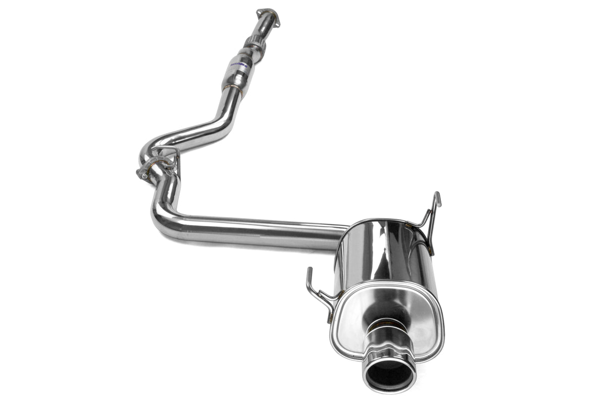 INVHS15SW4G3S Invidia Q300 Resonated Single Exit Exhaust  - 2015+ WRX / 2015+ STI,