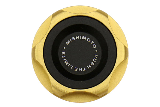 MIMMMOFC-SUB-GD Mishimoto Oil Filler Cap - 2015+ WRX / 2015+ STI / 2013+ BRZ-Gold,