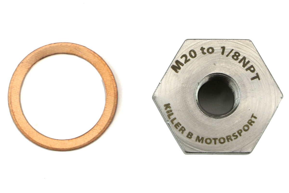 KILOEMNPT Killer B Motorsport OEM M20x1.5 to 1/8NPT Adapter -,