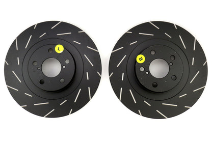EBCUSR972 EBC Brakes USR Series Sport Slotted Front Brake Rotors - Subaru Models Inc.  2002-2007 WRX / 2003-2008 Forester,