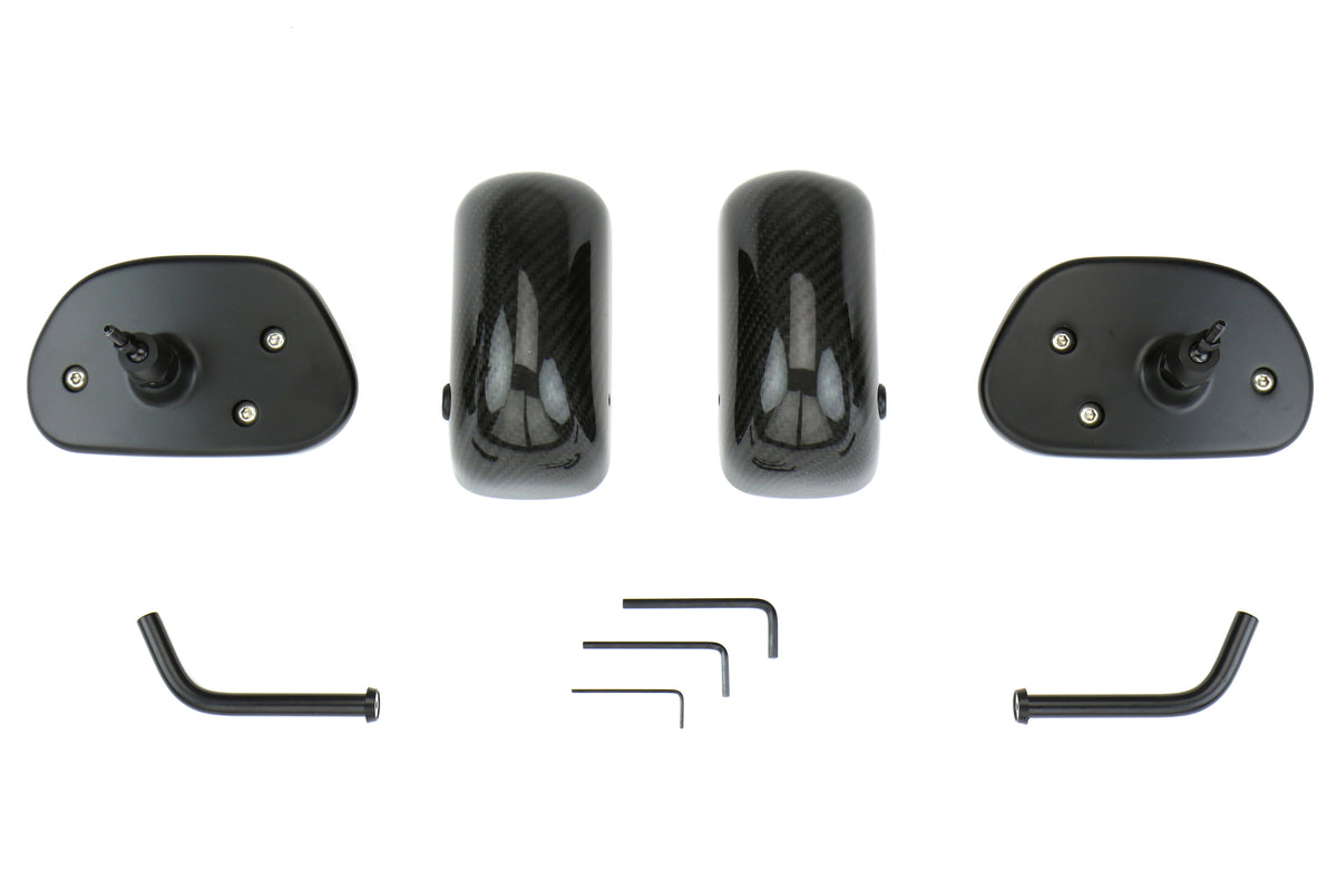 APPCB-801502B APR GT3 Mirrors with OEM Style Base - 2015+ WRX / 2015+ STI,