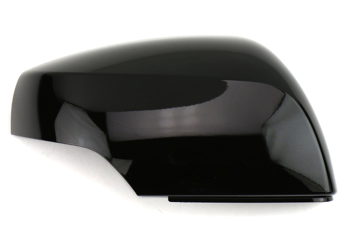 Subaru JDM D4S Crystal Black Silica Mirror Covers - 2014-2018 Subaru Forester (Limited & Premium Models Only)