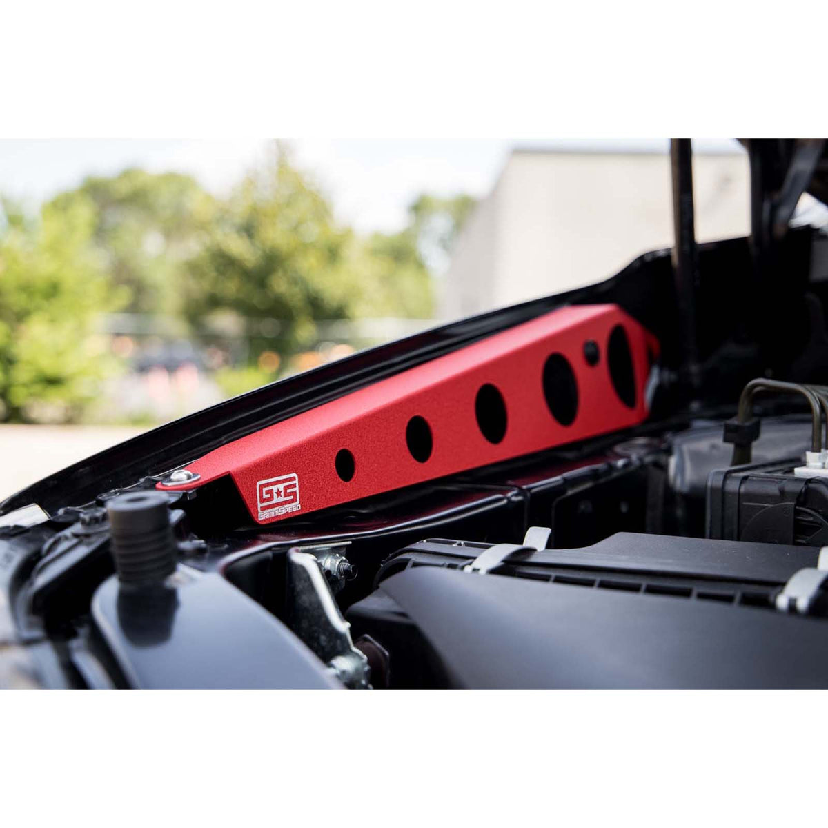 GRM096048 GrimmSpeed Fender Shrouds - 2015+ WRX / STI-Red,