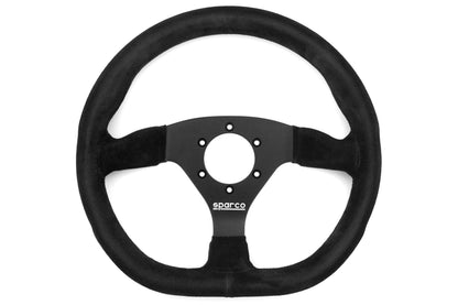 SPR015TRGS1TUV Sparco L360 Black Seude Steering Wheel - Universal,