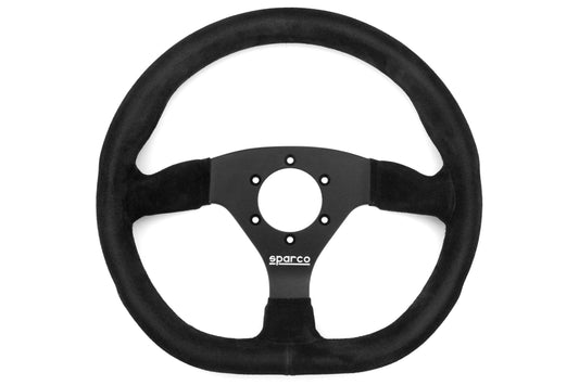 SPR015TRGS1TUV Sparco L360 Black Seude Steering Wheel - Universal,