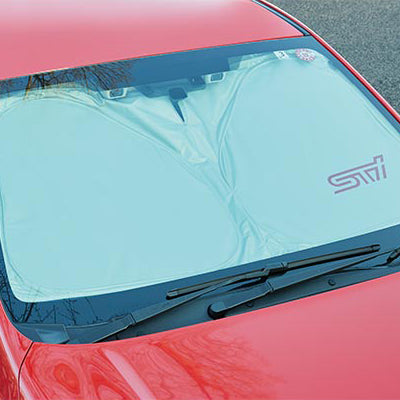 STISTSG19101510 STI Sunshade with Steering Wheel Cover V3 - 2015-2020 Subaru WRX & STI,