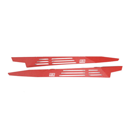 GRM096059 GrimmSpeed Fender Shrouds Red - 2008-2014 Subaru WRX / STI,