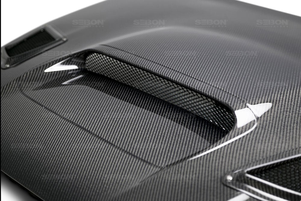 SEIHD15SBIMP-CS Seibon Carbon Fiber CS Style Hood - 2015+ WRX / 2015+ STI,