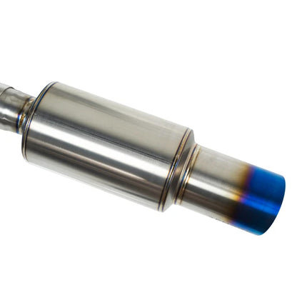 REMRK-C1076S-01T Remark R1-Spec Catback Exhaust Burnt Stainless Steel Tip - 2015-2021 Subaru WRX / STI,