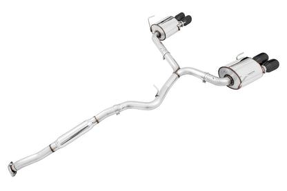 AWE3015-43108 AWE Touring Edition Exhaust Diamond Black Quad Tips (102mm) - 2015+ STI,