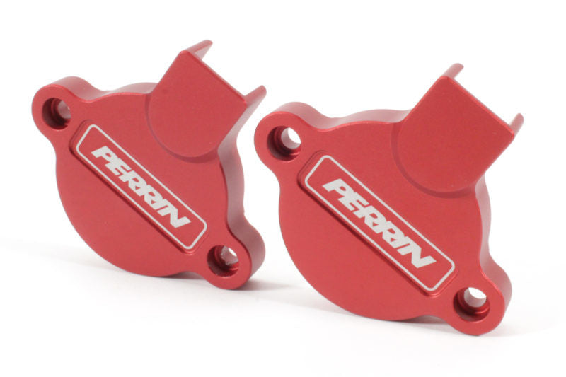 PERPSP-ENG-172RD PERRIN Performance Red Cam Solenoid Covers - Subaru WRX 2015+,