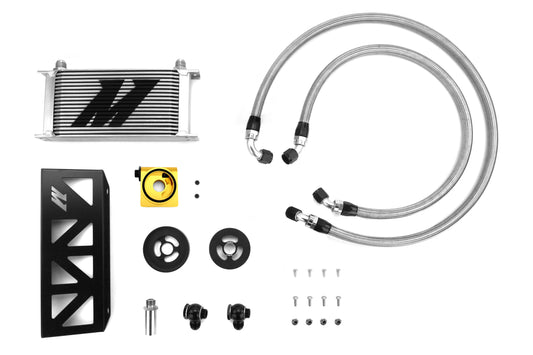MIMMMOC-BRZ-13T Mishimoto Silver Oil Cooler (TStat) - 2013+ FT86,
