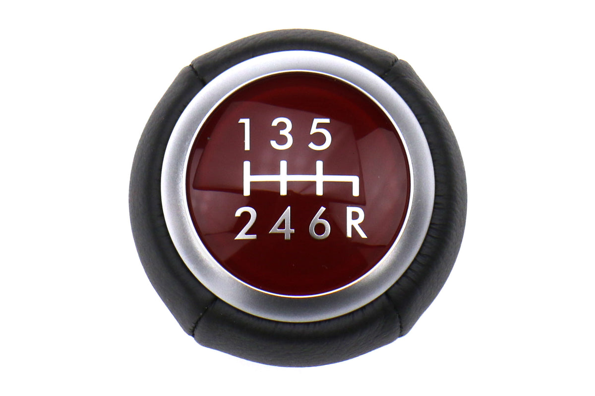 SUB35022VA010 Subaru OEM STI Leather Shift Knob Subaru 6MT Models,