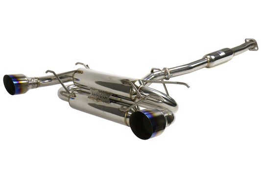 INVHS12SST7GM1ST Invidia Gemini (R400) Dual Tip Exhaust - 2013+ FR-S / BRZ / 86-Titanium Tips,