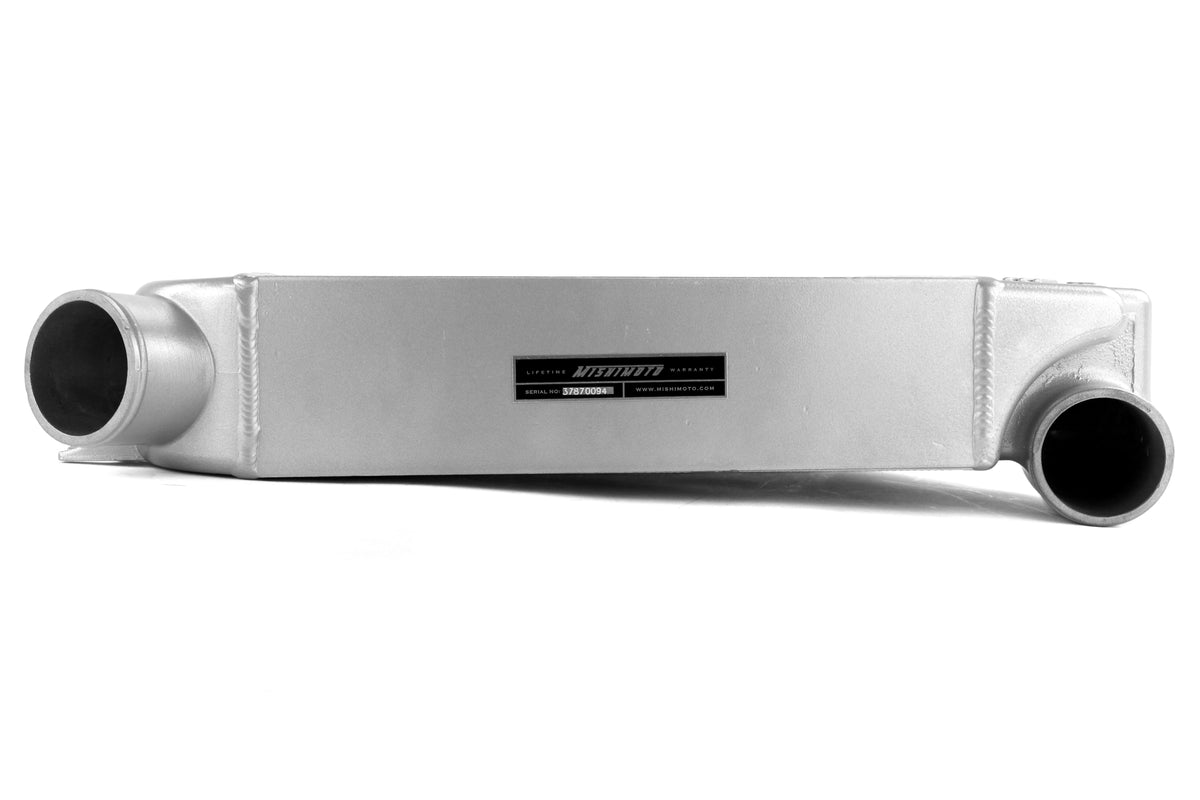 MIMMMTMIC-WRX-15BSL Mishimoto Performance Top Mount Intercooler and Charge Pipe Kit - 2015+ WRX-Black Pipe, Silver Intercooler,