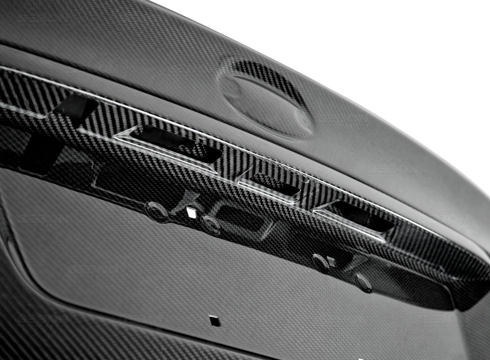 SEITL15SBIMP Seibon OEM-Style Carbon Fiber Trunk Lid - 2015-2020 WRX / STI,