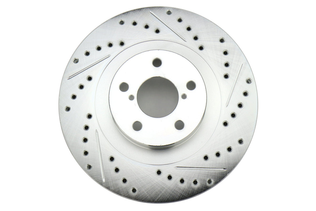 Stoptech C-Tek Sport Drilled and Slotted Rotor Single Front Left Subaru Models (inc. 2002-2008 WRX)