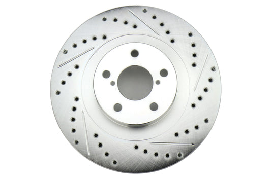 Stoptech C-Tek Sport Drilled and Slotted Rotor Single Front Left Subaru Models (inc. 2002-2008 WRX)
