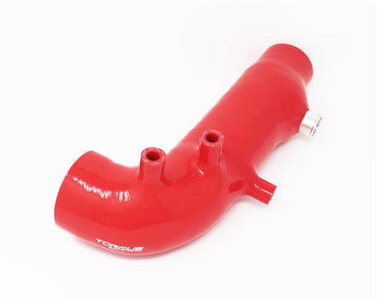 TQSTS-SU-463RD Torque Solution Turbo Inlet Hose Red - Subaru WRX 2002-2007 / STI 2004+ / Legacy GT 2005-2009,
