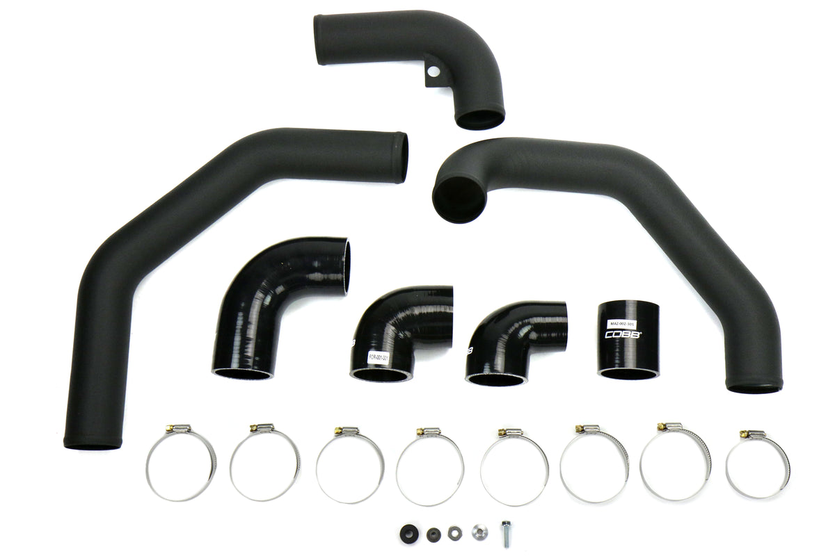COB715500-BK COBB Tuning Front Mount Intercooler Kit Black - 2011-2014 Subaru STI,