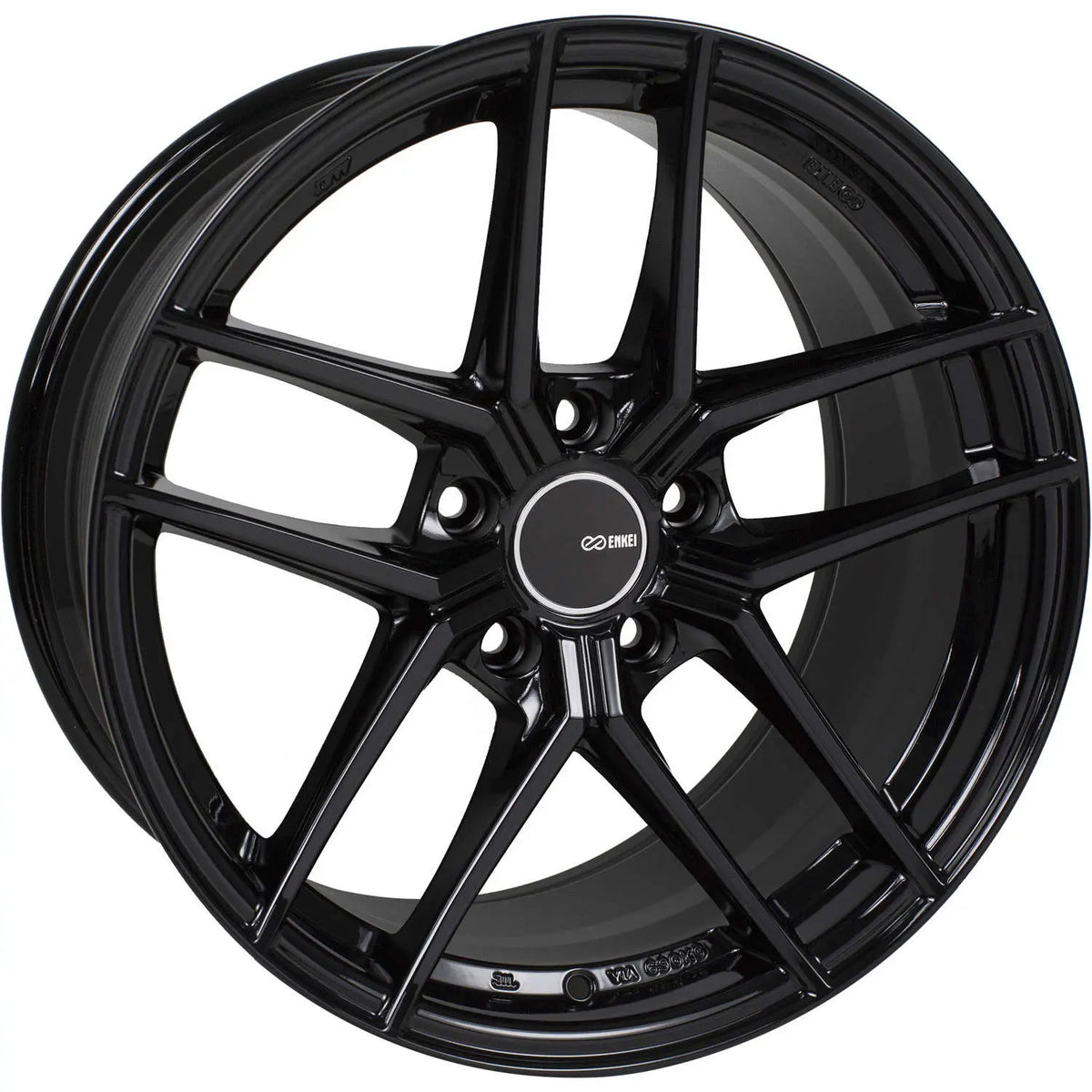 SKU: 498-895-6535BK,,Enkei TY5 18x9.5 +35 Gloss Black,