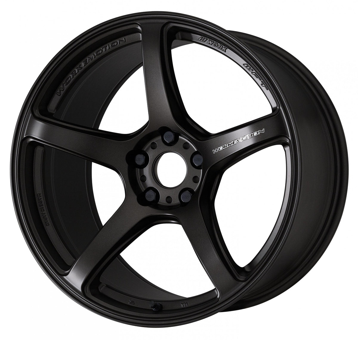 WORWT5R189538YMGK Emotion T5R Matte Graphite 18x9.5 +38 - 2015+ WRX / STIx4,