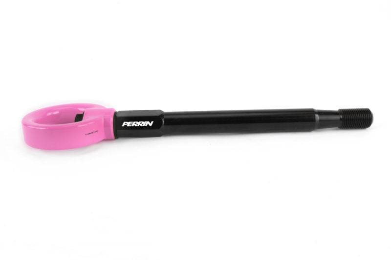PERPSP-BDY-231HP PERRIN Tow Hook Kit Front Hyper Pink - 2008-2014 Subaru WRX / STI,