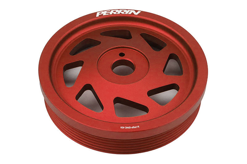 PERRIN Lightweight Crank Pulley for FA/FB Engines with Small Hub - Subaru Models (inc. 2017-2021 Crosstrek / 2019-2021 Forester)