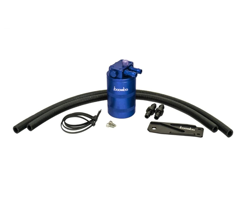 Boomba Racing Stage 1 Catch Can Kit - BLUE - 2022-2024 Subaru WRX