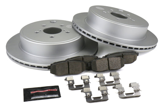 POWCRK5883 Power Stop Z17 Evolution Coated Rear Brake Kit - 2013-2021 FRS / BRZ / 86,