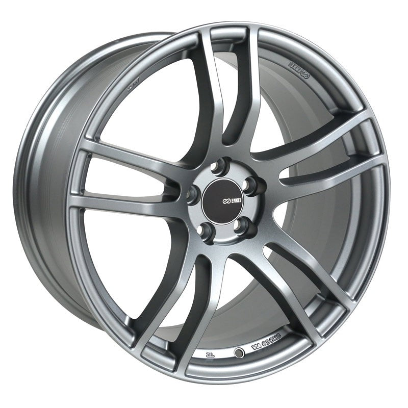 ENK491-885-6535GR Enkei TX5 Wheels 18x8.5 +35mm Platinum Grey - 2015+ WRX / 2015+ STI,