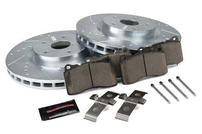 Power Stop Front Z23 Evolution Sport Brake Kit - 2005-2014 Subaru Impreza