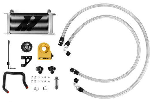 MIMMMOC-WRX-15T Mishimoto Oil Cooler Kit - 2015+ WRX -Silver Thermostatic,