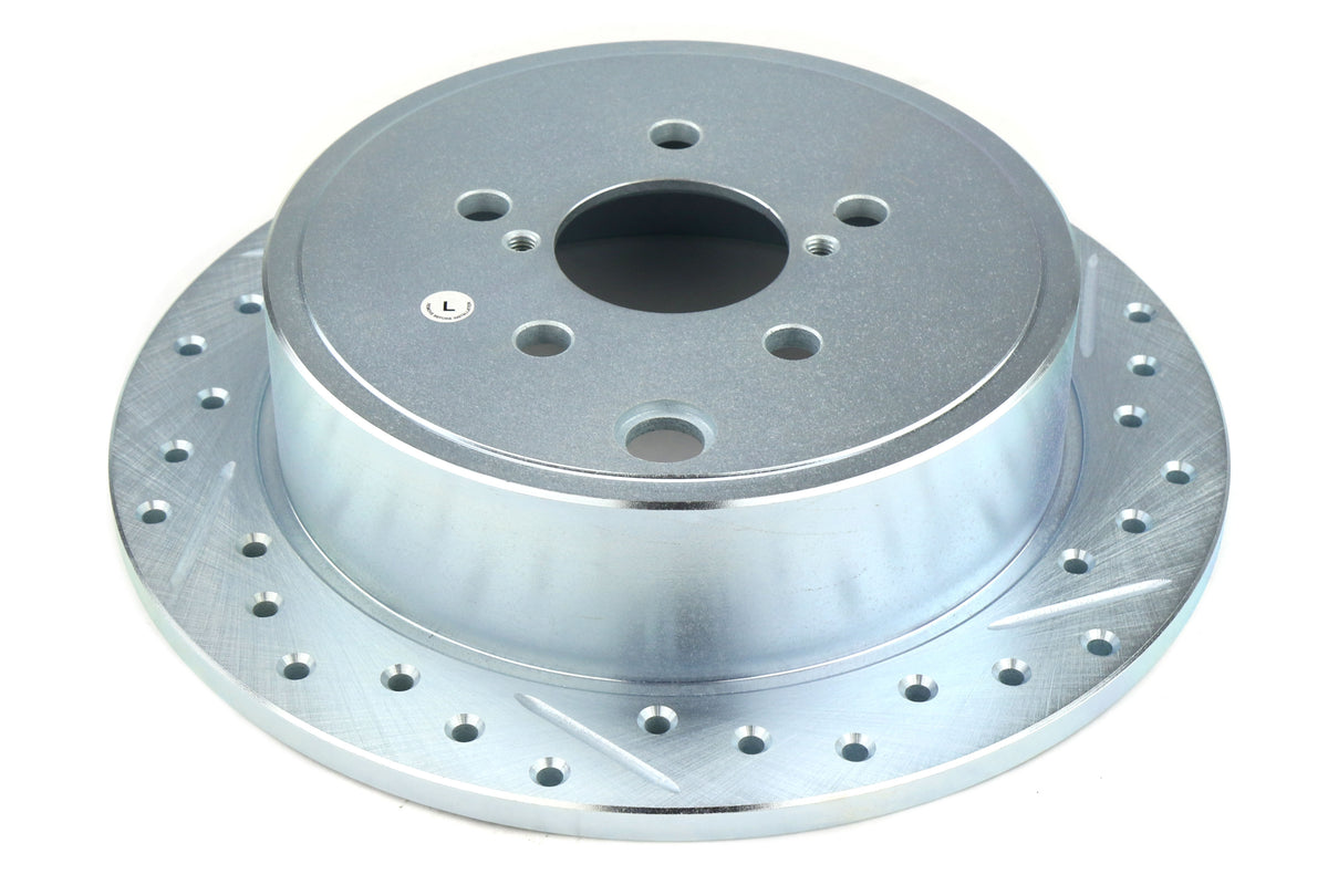 Stoptech C-Tek Sport Drilled and Slotted Rotor Single Rear Left Subaru Models (inc. 2008-2014 WRX)