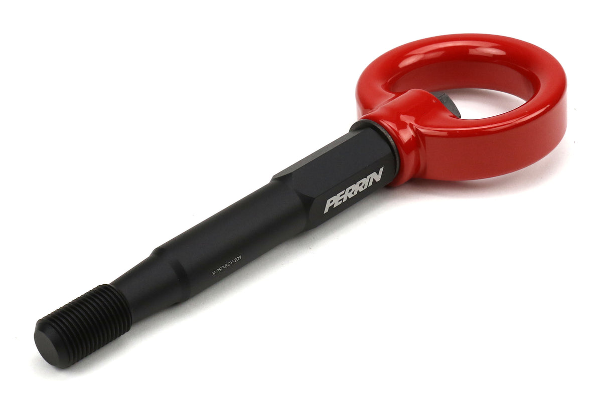 PERPSP-BDY-232RD PERRIN Front Tow Hook - 2015-2017 WRX / STI-Red,