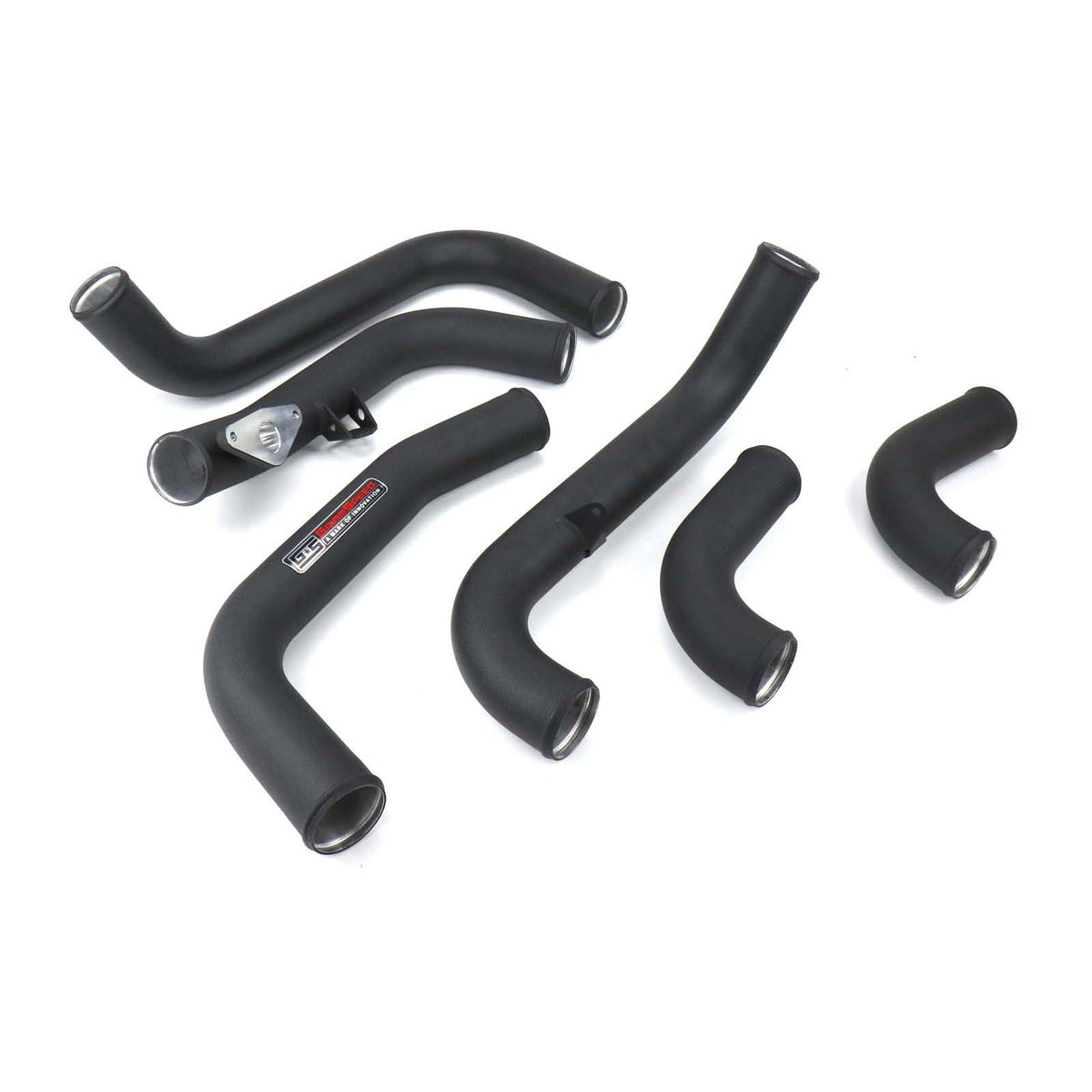 GRM090223 GrimmSpeed FMIC Piping Kit Black Finish - 2008-2014 Subaru STI,
