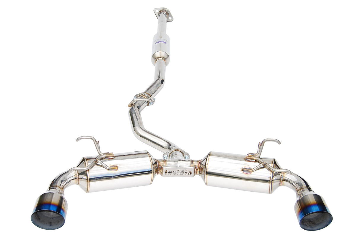INVHS12SST6N21GT Invidia N2 Cat Back Exhaust Titanium Tips - 2013+ FT86,