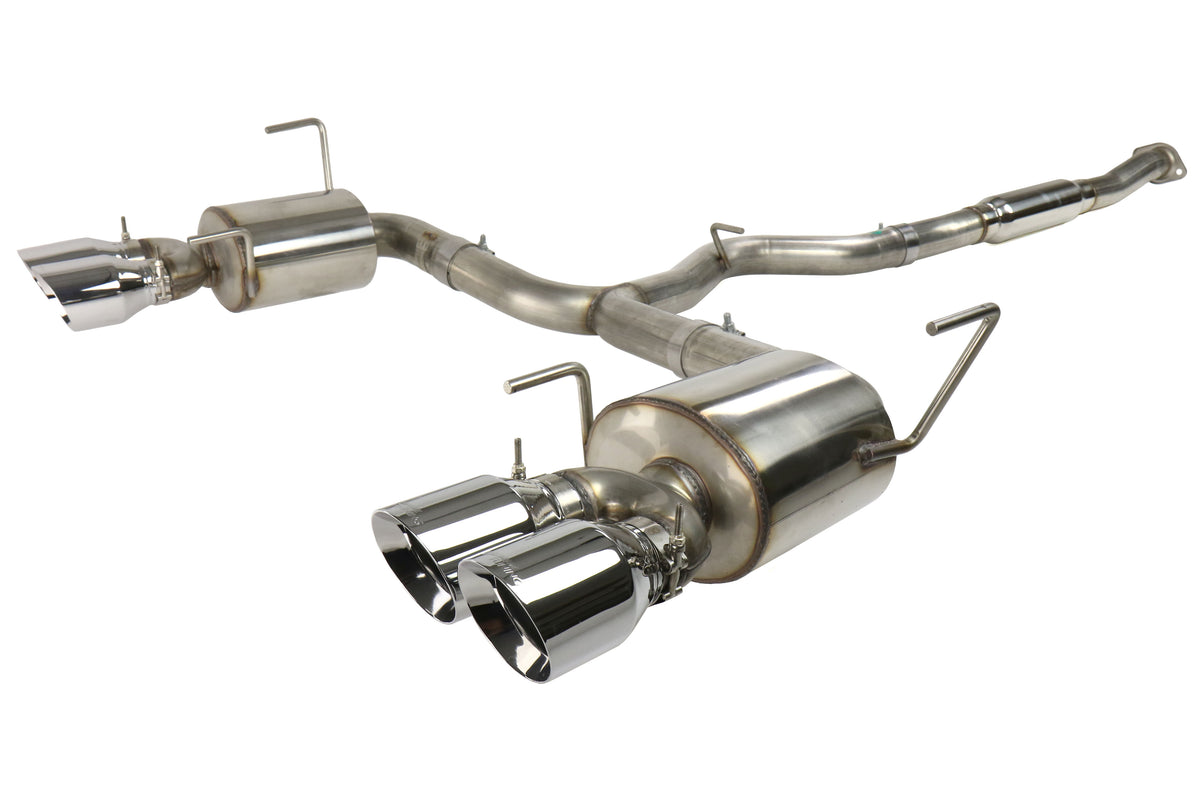 AWE3015-42104 AWE Touring Edition Exhaust Chrome Silver Quad Tips (102mm) - 2015+ STI,